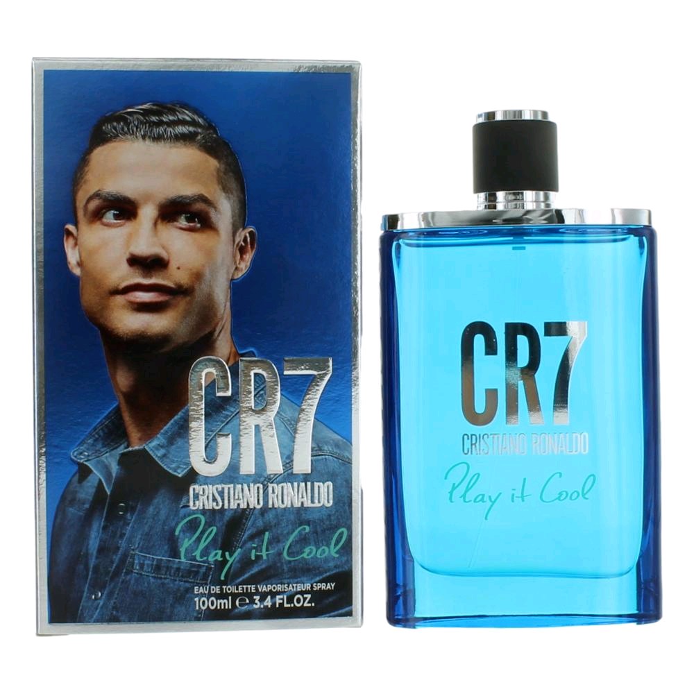 CR7 Play It Cool by Cristiano Ronaldo 3.4 oz Eau de Toilette Spray Cologne for Men