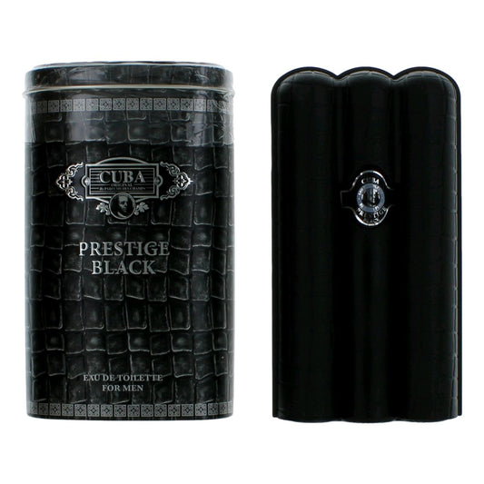 Cuba Prestige Black by Cuba 3 oz Eau de Toilette Spray Cologne for Men