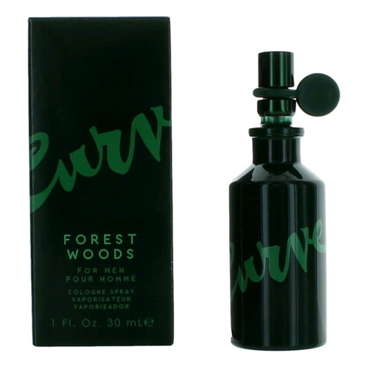 Curve Forest Woods by Liz Claiborne 1 oz Cologne Spray Cologne for Men