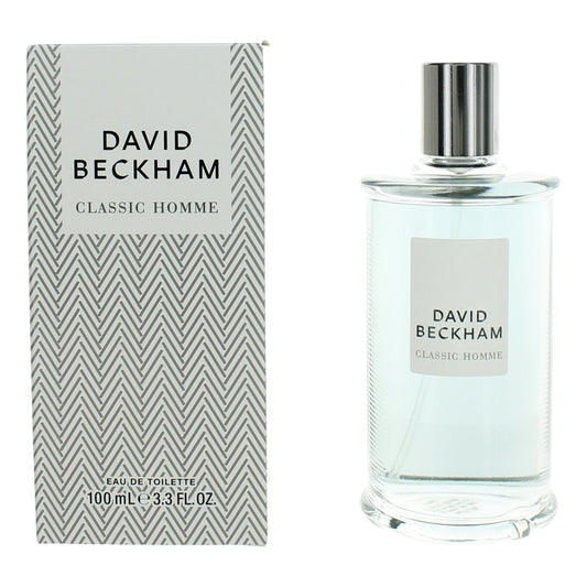 David Beckham Classic Homme by David Beckham 3.3 oz Eau de Toilette Spray Cologne for Men