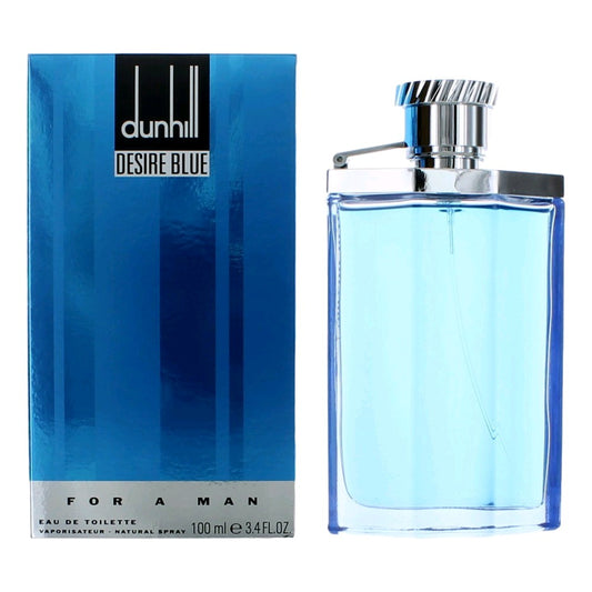 Desire Blue by Alfred Dunhill 3.4 oz Eau de Toilette Spray Cologne for Men