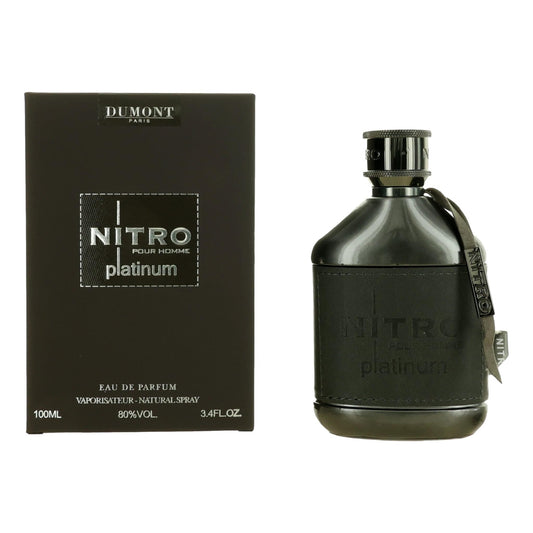 Nitro Platinum by Dumont 3.4 oz Eau de Parfum Spray Cologne for Men