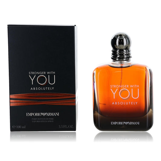 Stronger With You Absolutely by Emporio Armani 3.4 oz Eau de Parfum Spray Cologne for Men
