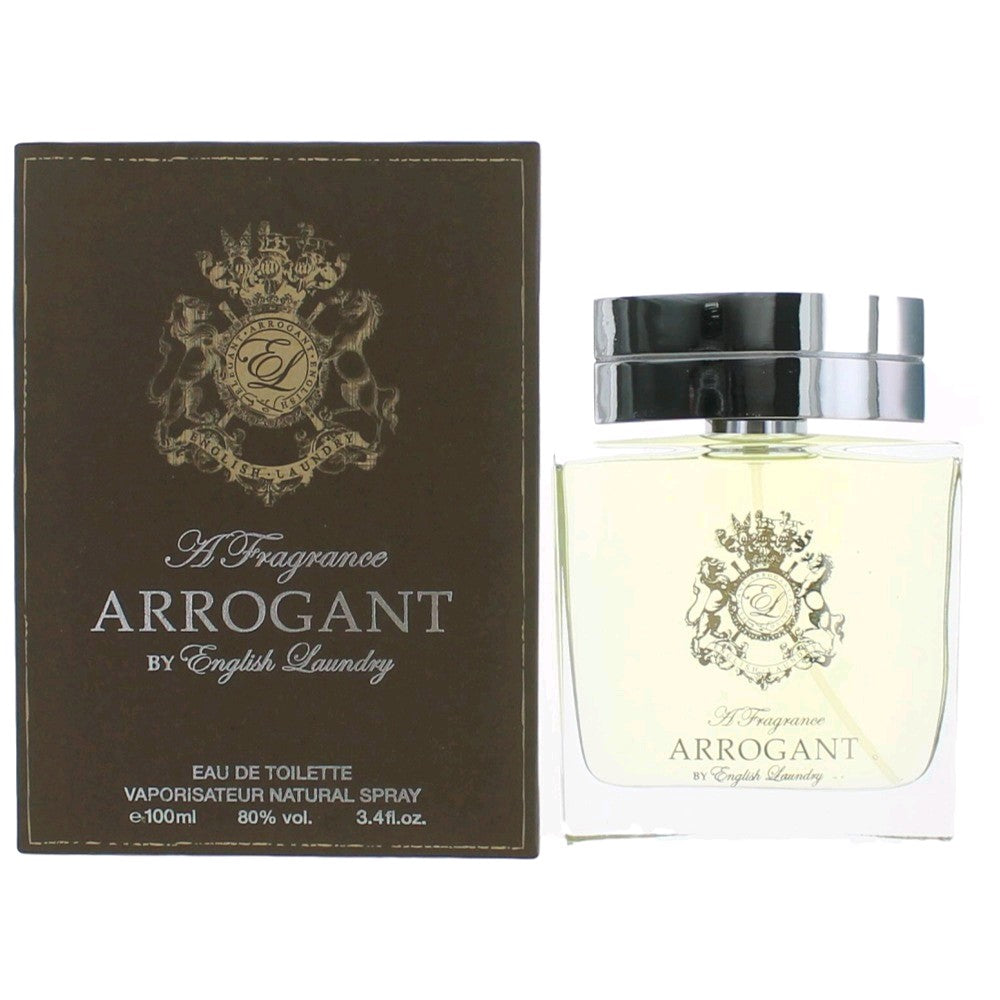 Arrogant by English Laundry 3.4 oz Eau de Toilette Spray Cologne for Men