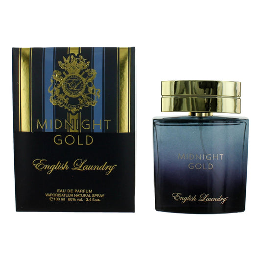 Midnight Gold by English Laundry 3.4 oz Eau de Parfum Spray Cologne for Men