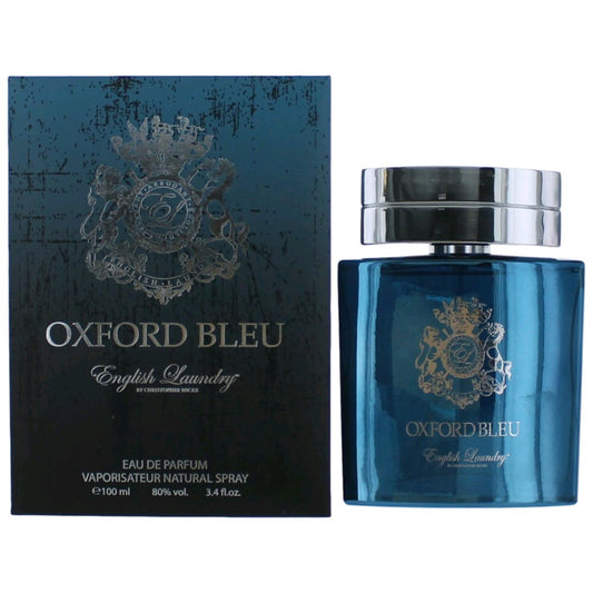 Oxford Bleu by English Laundry 3.4 oz Eau de Parfum Spray Cologne for Men