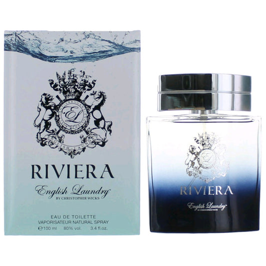 Riviera by English Laundry 3.4 oz Eau de Toilette Spray Cologne for Men