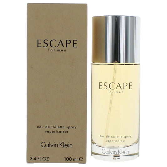 Escape by Calvin Klein 3.4 oz Eau de Toilette Spray Cologne for Men