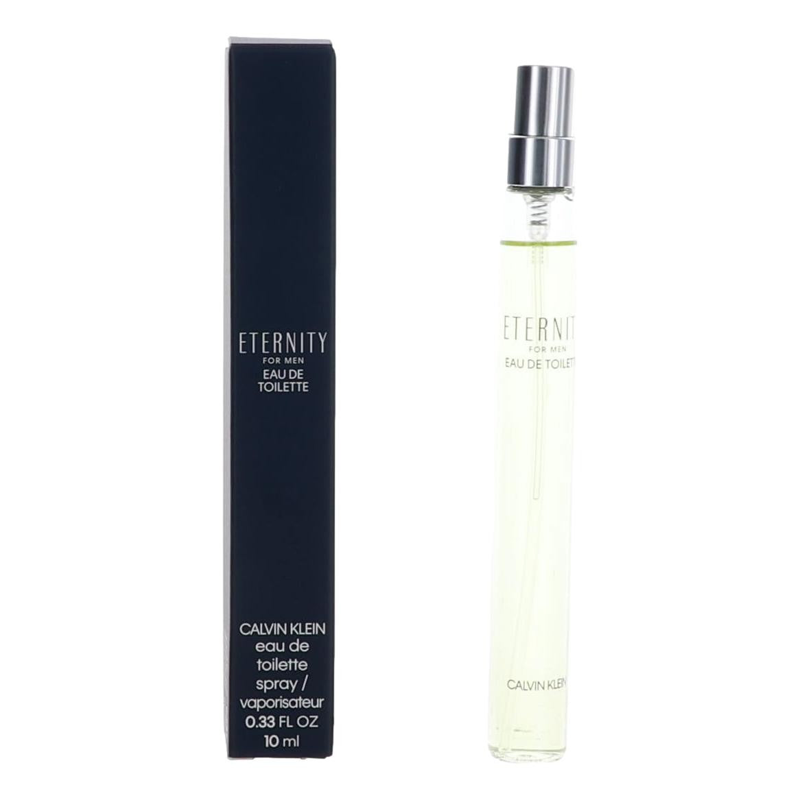 Eternity by Calvin Klein 0.33 oz Eau de Toilette Spray Cologne for Men