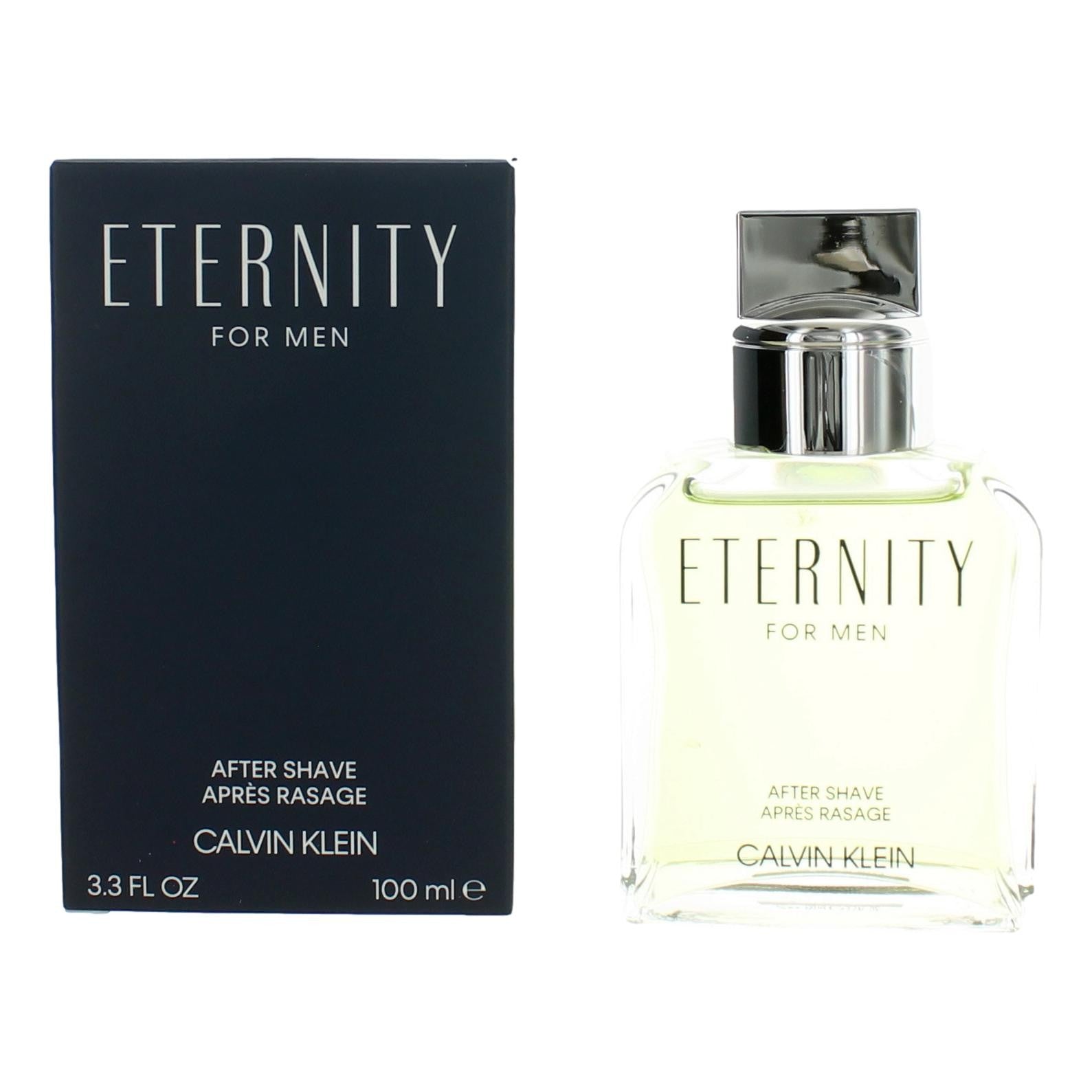 Eternity by Calvin Klein 3.4 oz After Shave Splash Cologne for Men
