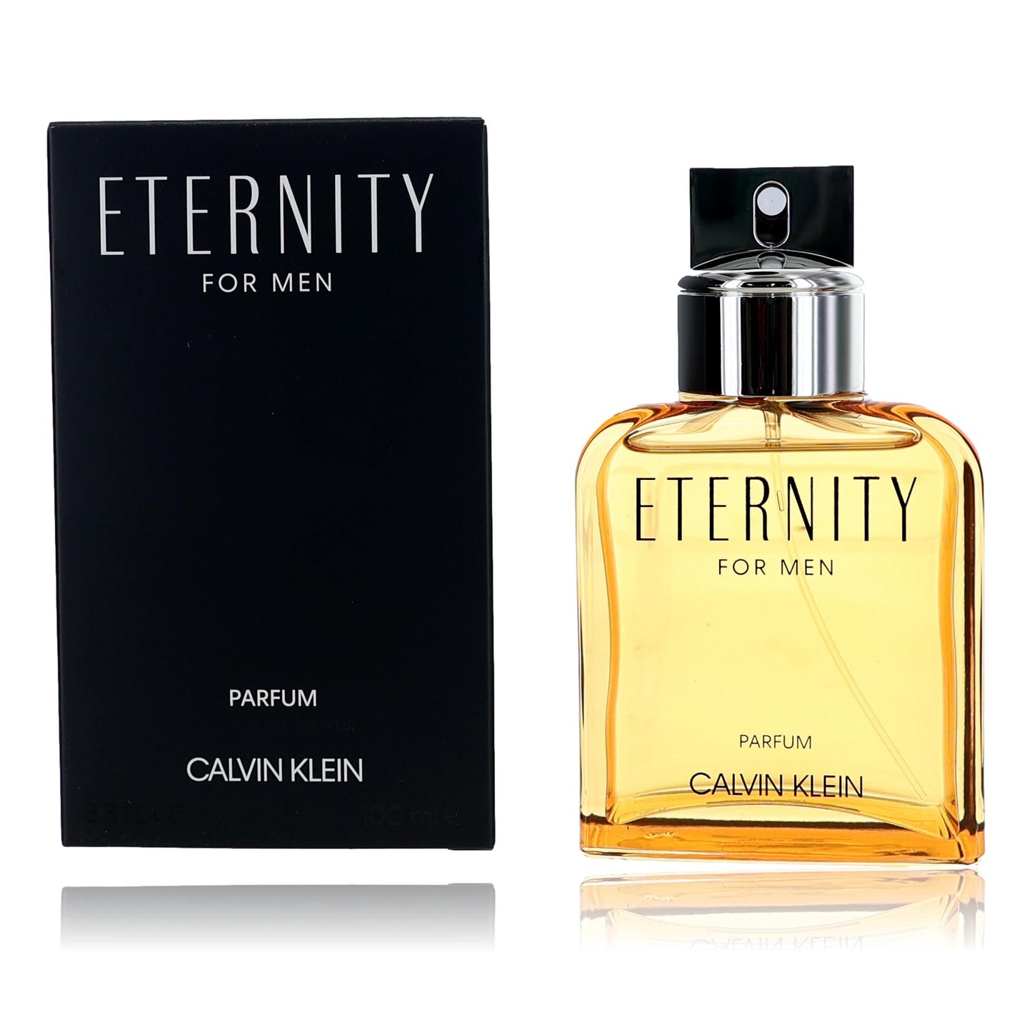 Eternity by Calvin Klein 3.3 oz Parfum Spray Cologne for Men