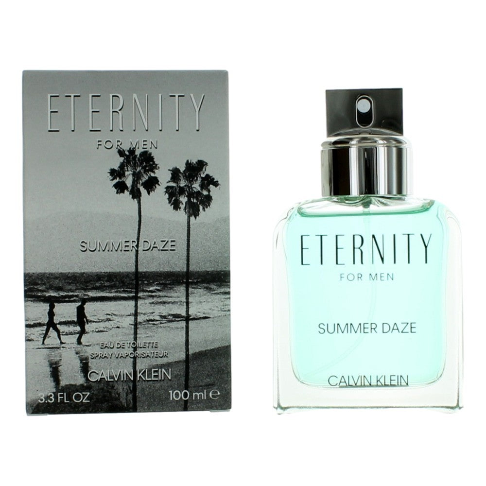 Eternity Summer Daze by Calvin Klein 3.3 oz Eau de Toilette Spray Cologne for Men