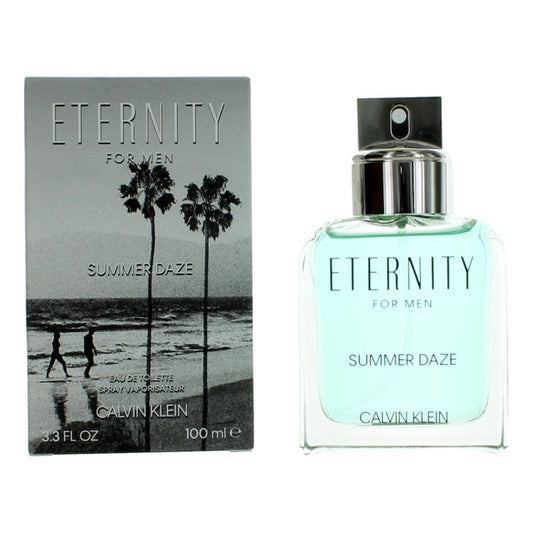 Eternity Summer Daze by Calvin Klein 3.3 oz Eau de Toilette Spray Cologne for Men