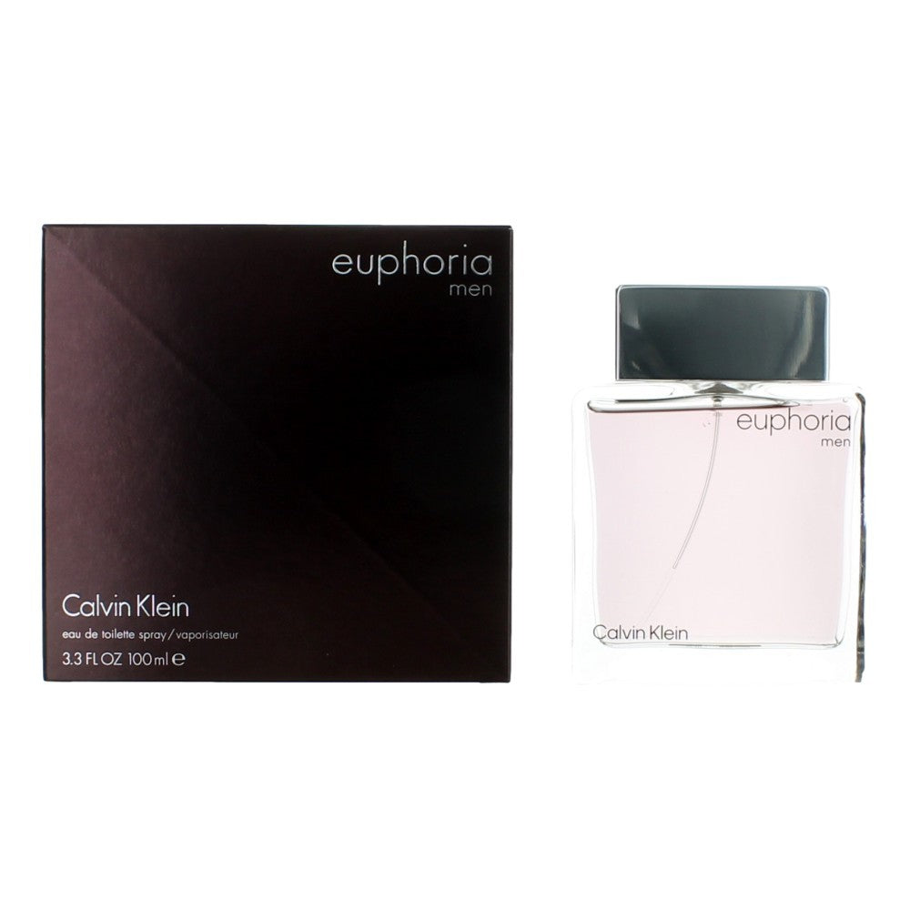 Euphoria by Calvin Klein 3.3 oz Eau de Toilette Spray Cologne for Men