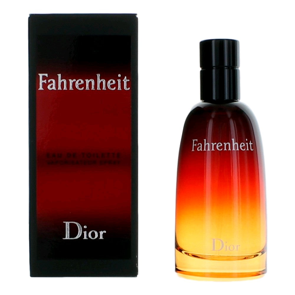 Fahrenheit by Christian Dior 1.7 oz Eau de Toilette Spray Cologne for Men.