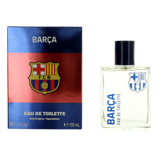 FC Barcelona by Air-Val International 3.4 oz Eau de Toilette Spray Cologne for Men