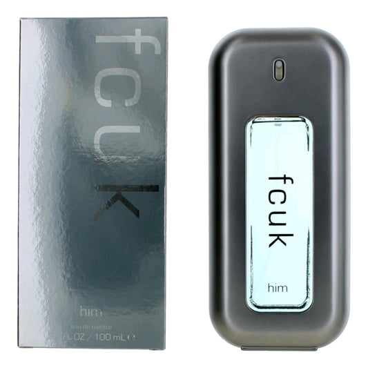 FCUK by French Connection 3.4 oz Eau de Toilette Spray Cologne for Men (F.C.U.K)