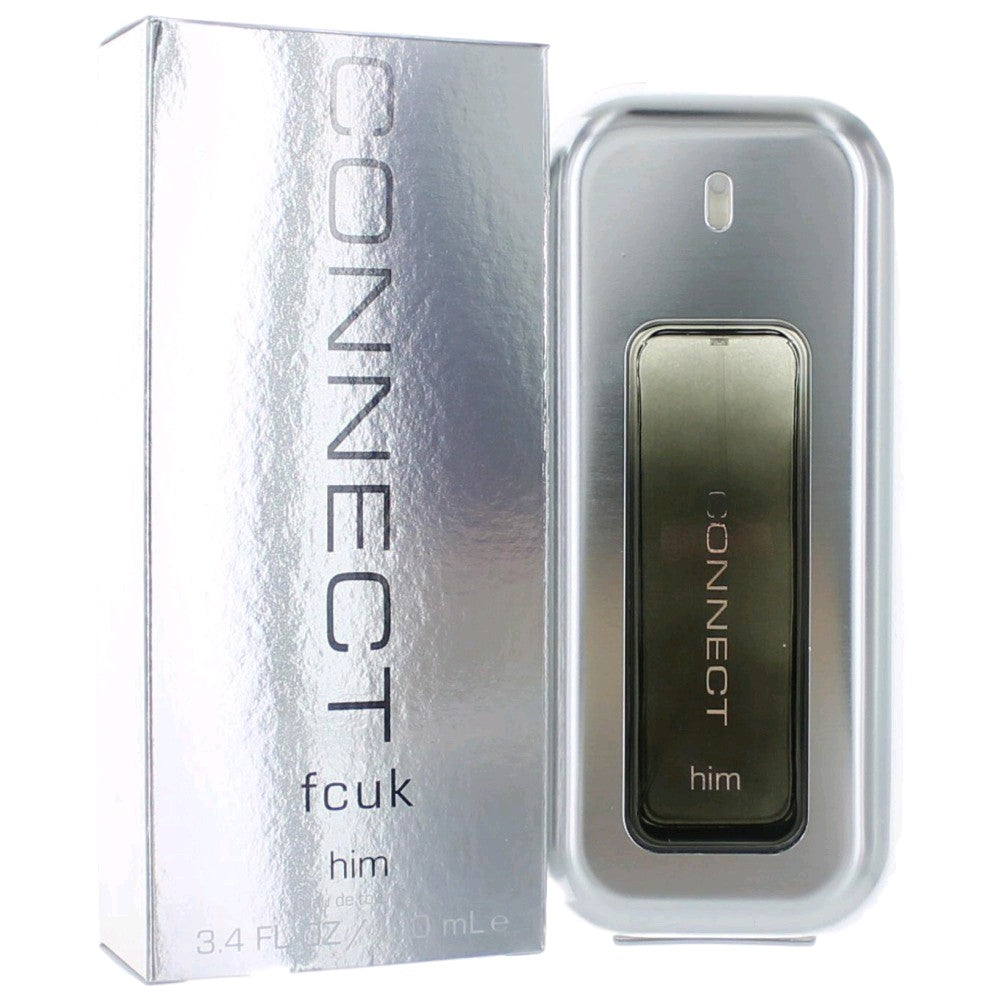 FCUK Connect by French Connection 3.4 oz Eau de Toilette Spray Cologne for Men