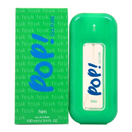 FCUK Pop Culture by French Connection 3.4 oz Eau de Toilette Spray Cologne for Men