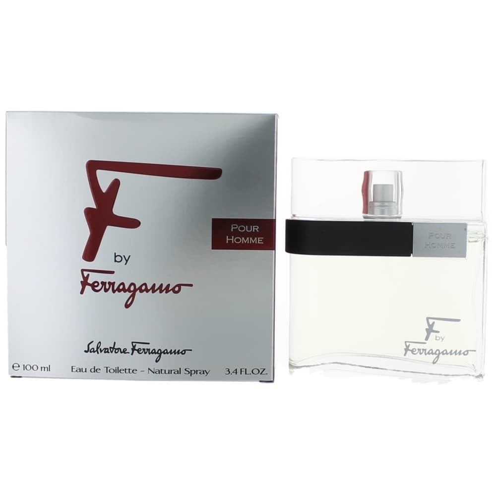 F by Salvatore Ferragamo 3.4 oz Eau de Toilette Spray Cologne for Men