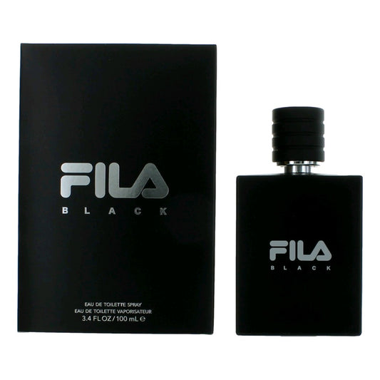 Fila Black by Fila 3.4 oz Eau de Toilette Spray Cologne for Men