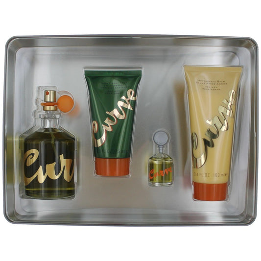 Curve by Liz Claiborne 4 Piece Gift Set for Men