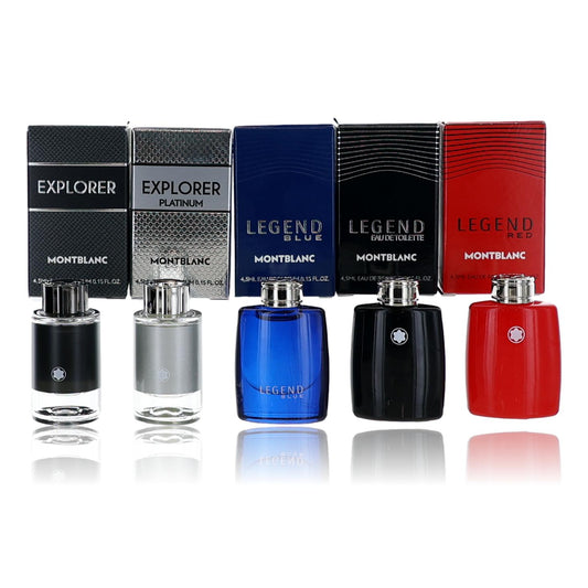 Mont Blanc by Mont Blanc 5 Piece Miniatures Collection for Men