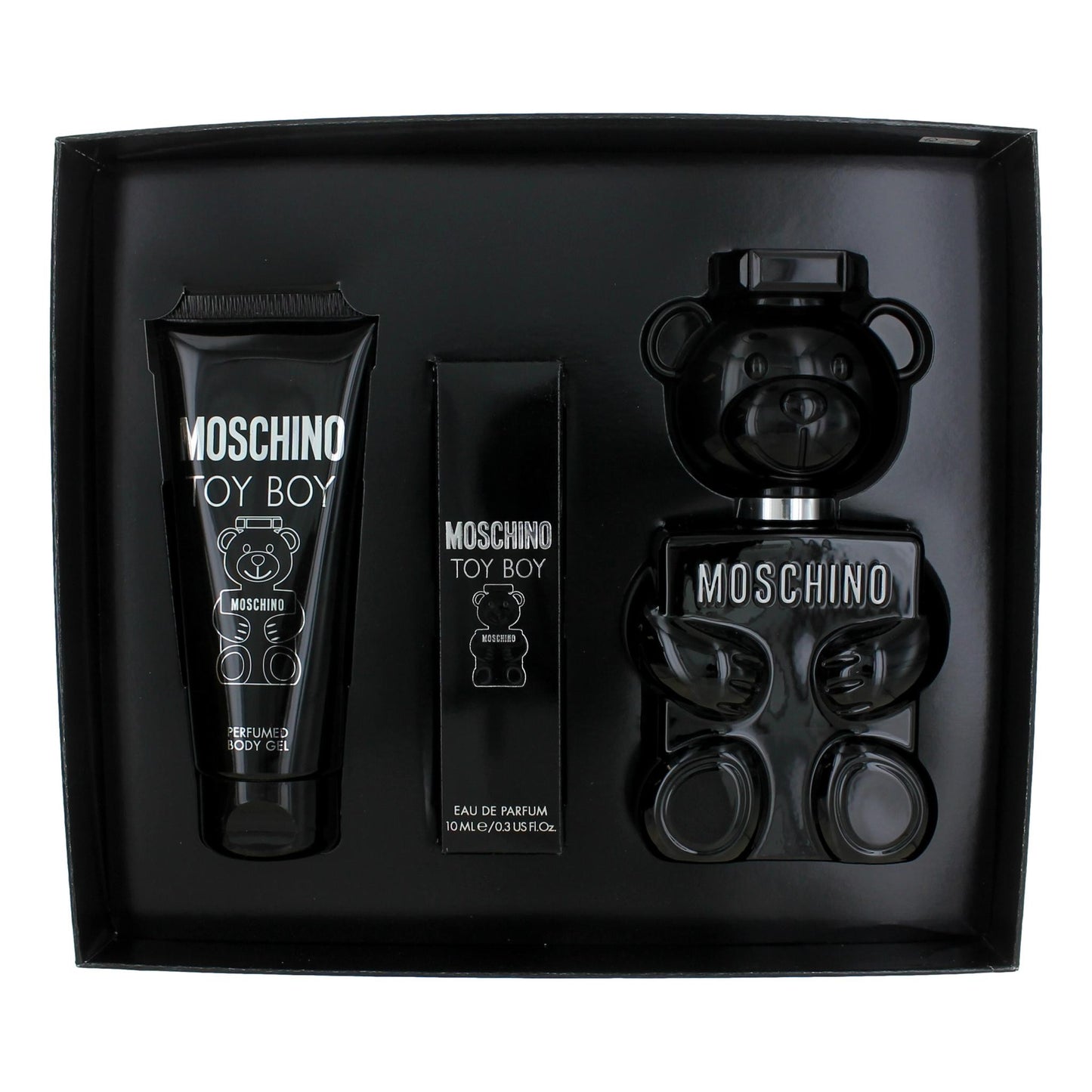 Moschino Toy Boy by Moschino 3 Piece Gift Set for Men