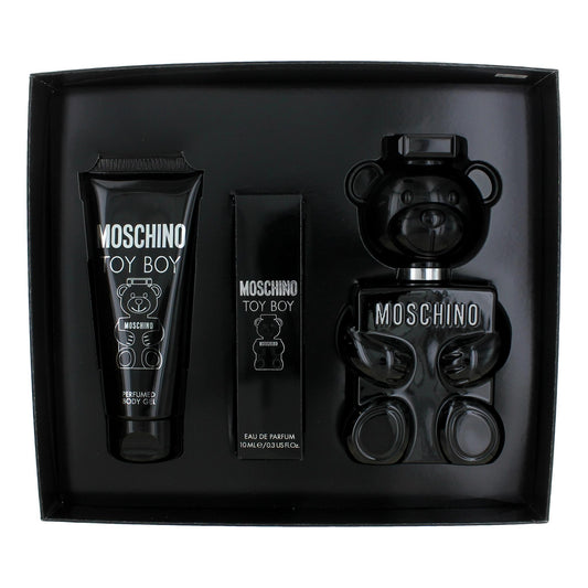 Moschino Toy Boy by Moschino 3 Piece Gift Set for Men