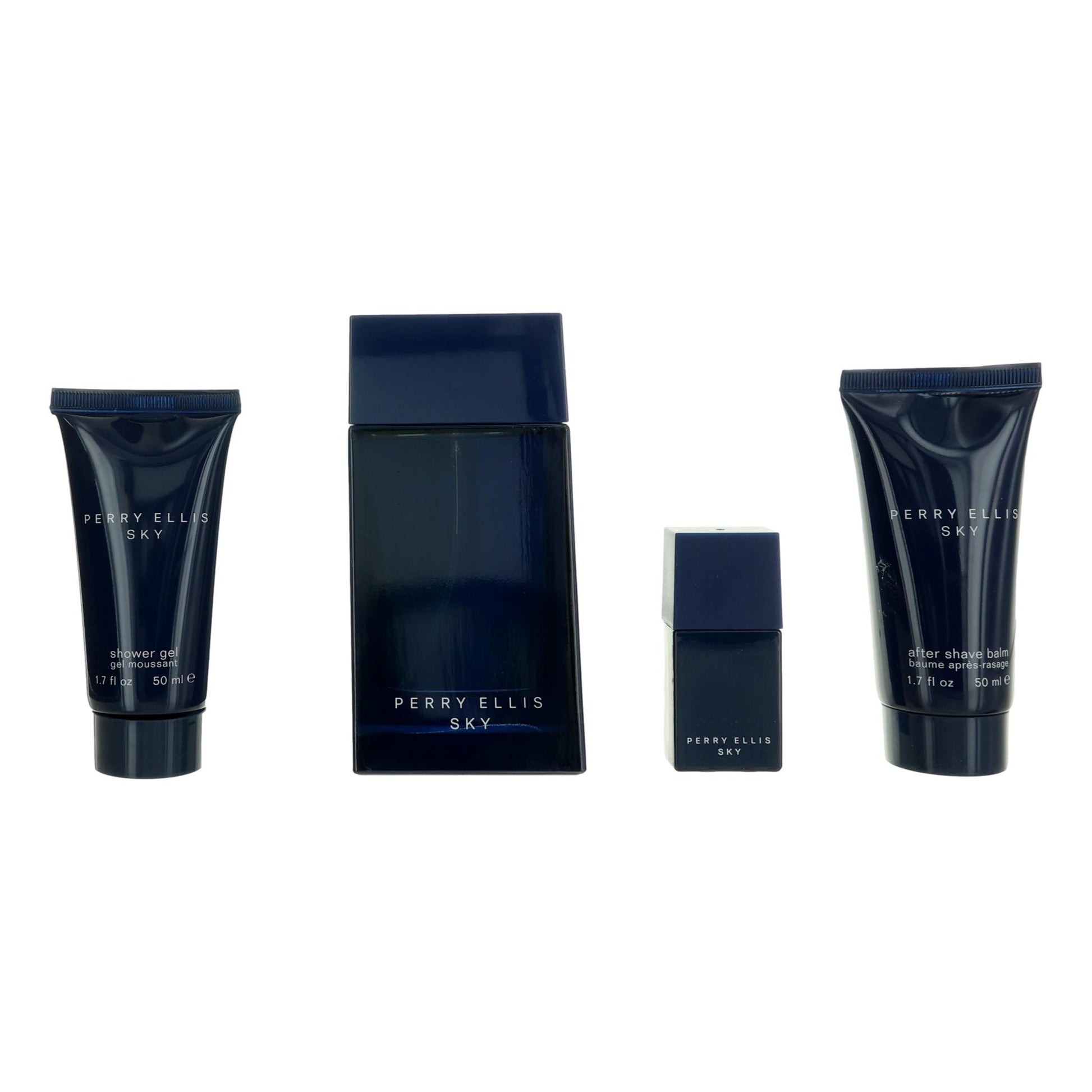 Perry Ellis Sky by Perry Ellis 4 Piece Gift Set for Men