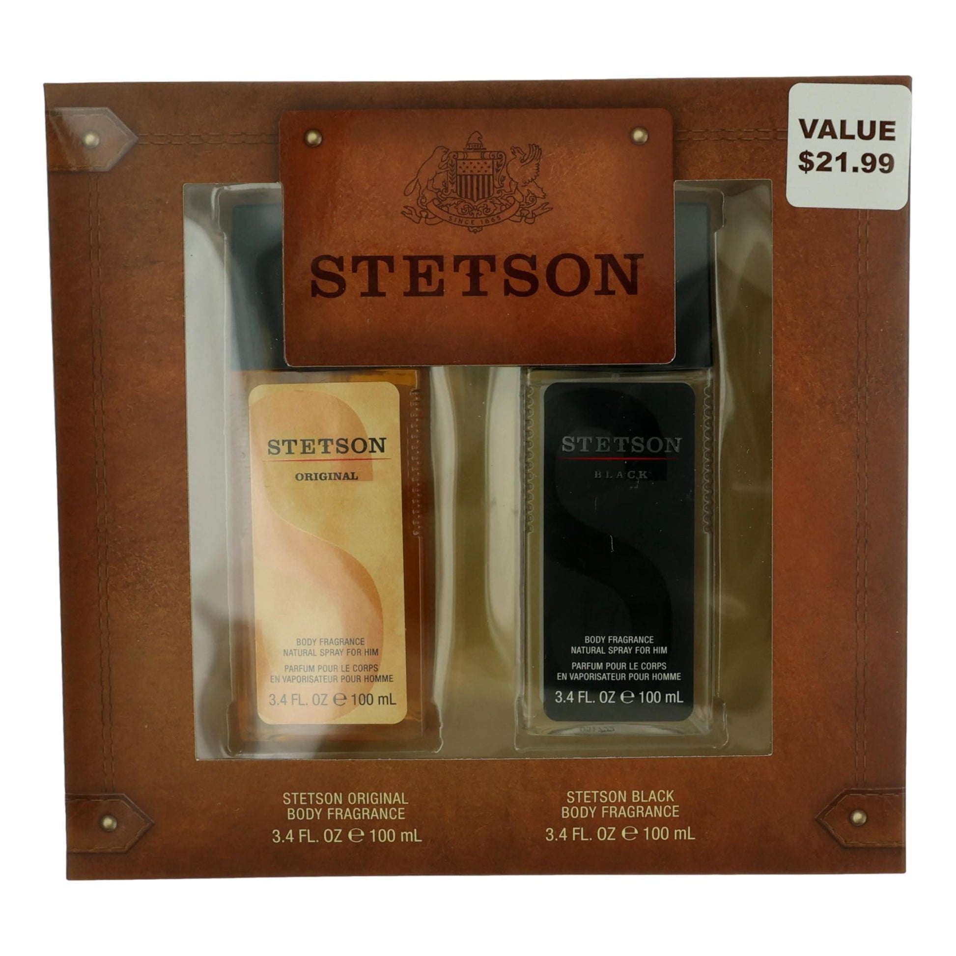 Stetson by Stetson 2 Piece Gift Set for Men