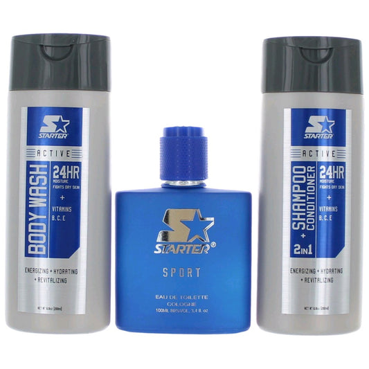 Sport by Starter 3 Piece Gift Set for Men