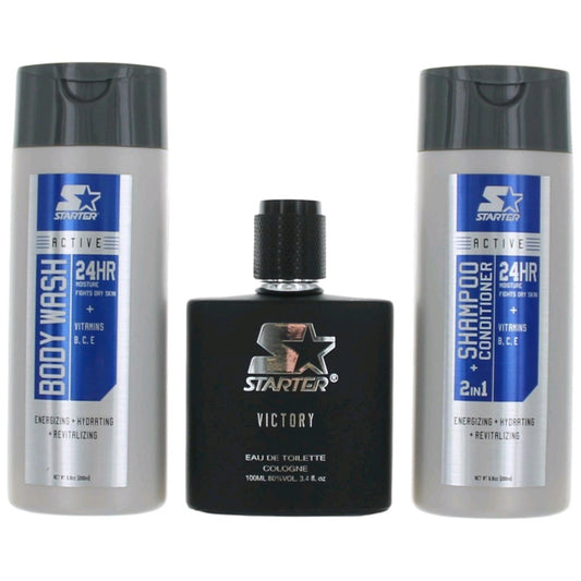 Victory by Starter 3 Piece Gift Set for Men