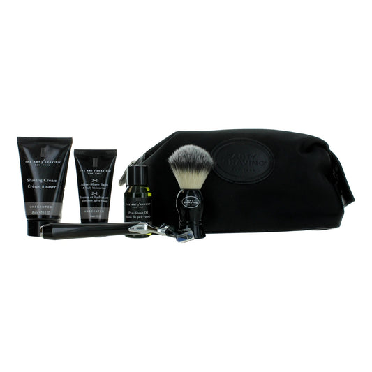 The Art of Shaving Unscented by The Art of Shaving 6 Piece Shaving Kit Men