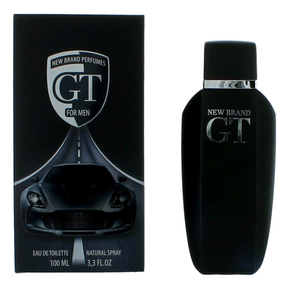 GT by New Brand 3.4 oz Eau de Toilette Spray Cologne for Men