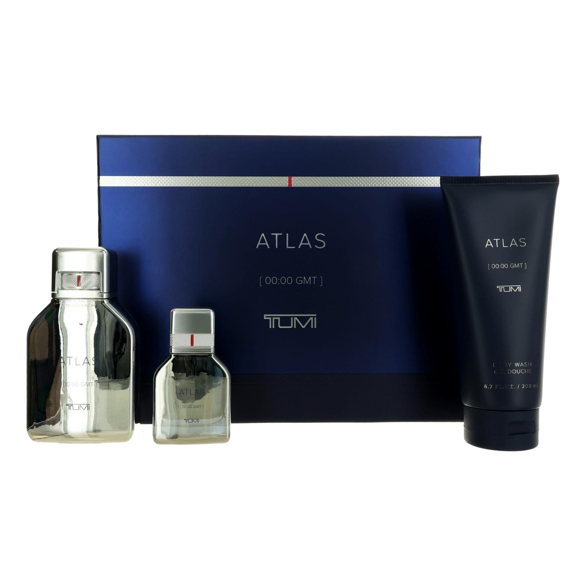 Atlas [00:00 GMT] by Tumi 3 Piece Gift set for Men