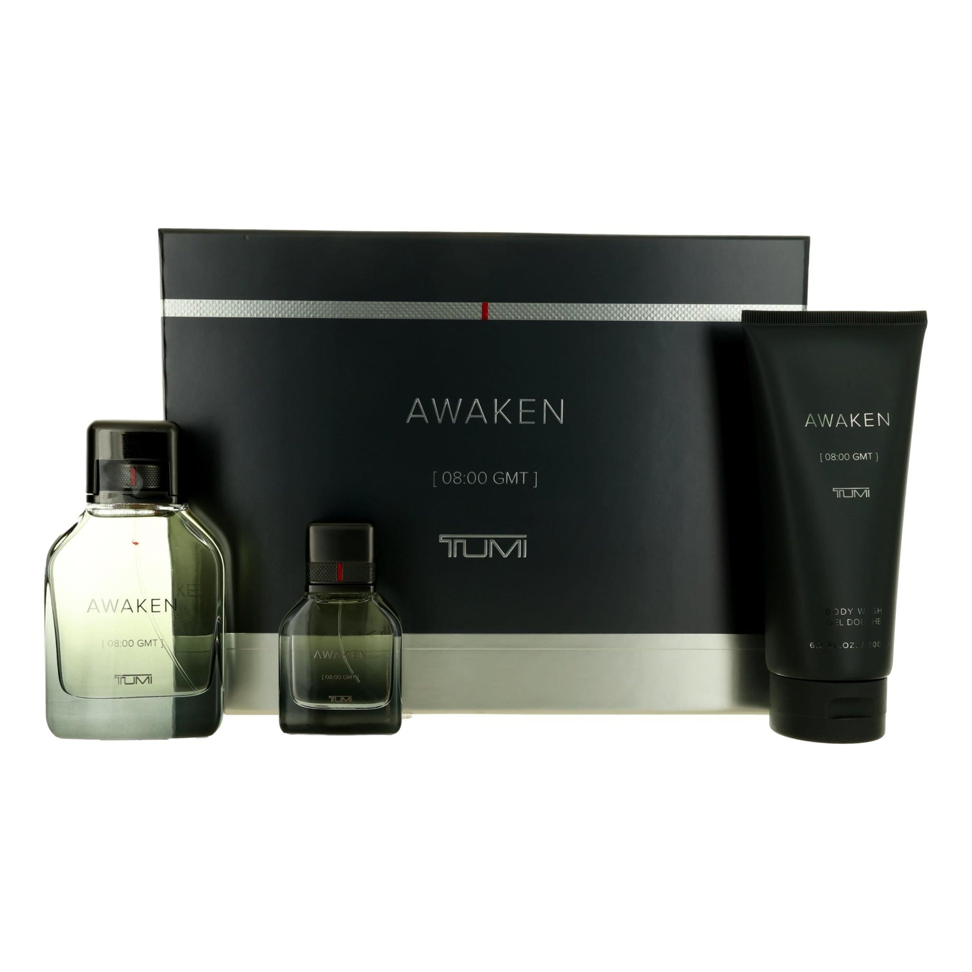 Awaken [08:00 GMT] by Tumi 3 Piece Gift Set for Men