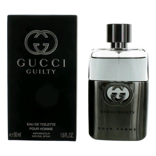 Gucci Guilty Pour Homme by Gucci 1.6 oz Eau de Toilette Spray Cologne for Men