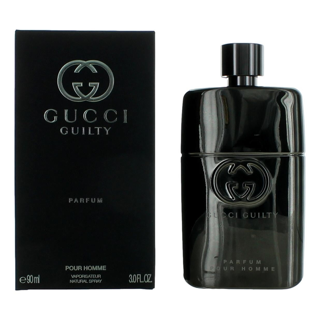 Gucci Guilty Pour Homme by Gucci 3 oz Parfum Spray Cologne for Men