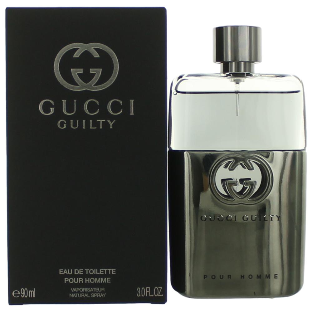 Gucci Guilty Pour Homme by Gucci 3 oz Eau de Toilette Spray Cologne for Men