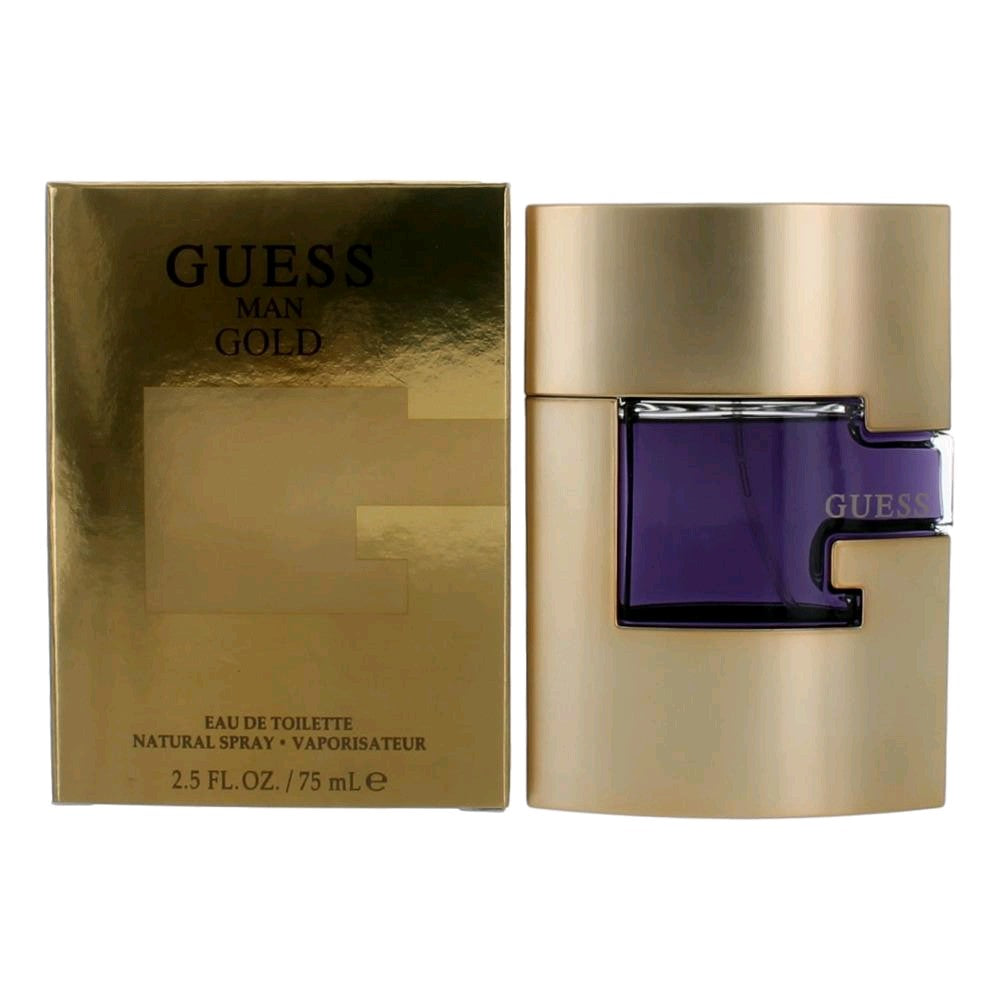 Guess Gold by Guess 2.5 oz Eau de Toilette Spray Cologne for Men