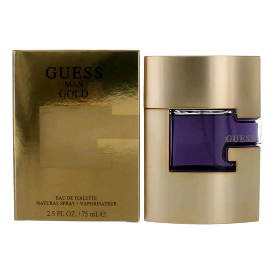 Guess Gold by Guess 2.5 oz Eau de Toilette Spray Cologne for Men