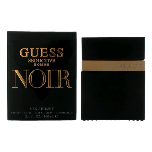 Guess Seductive Noir by Guess 3.4 oz Eau de Toilette Spray Cologne for Men
