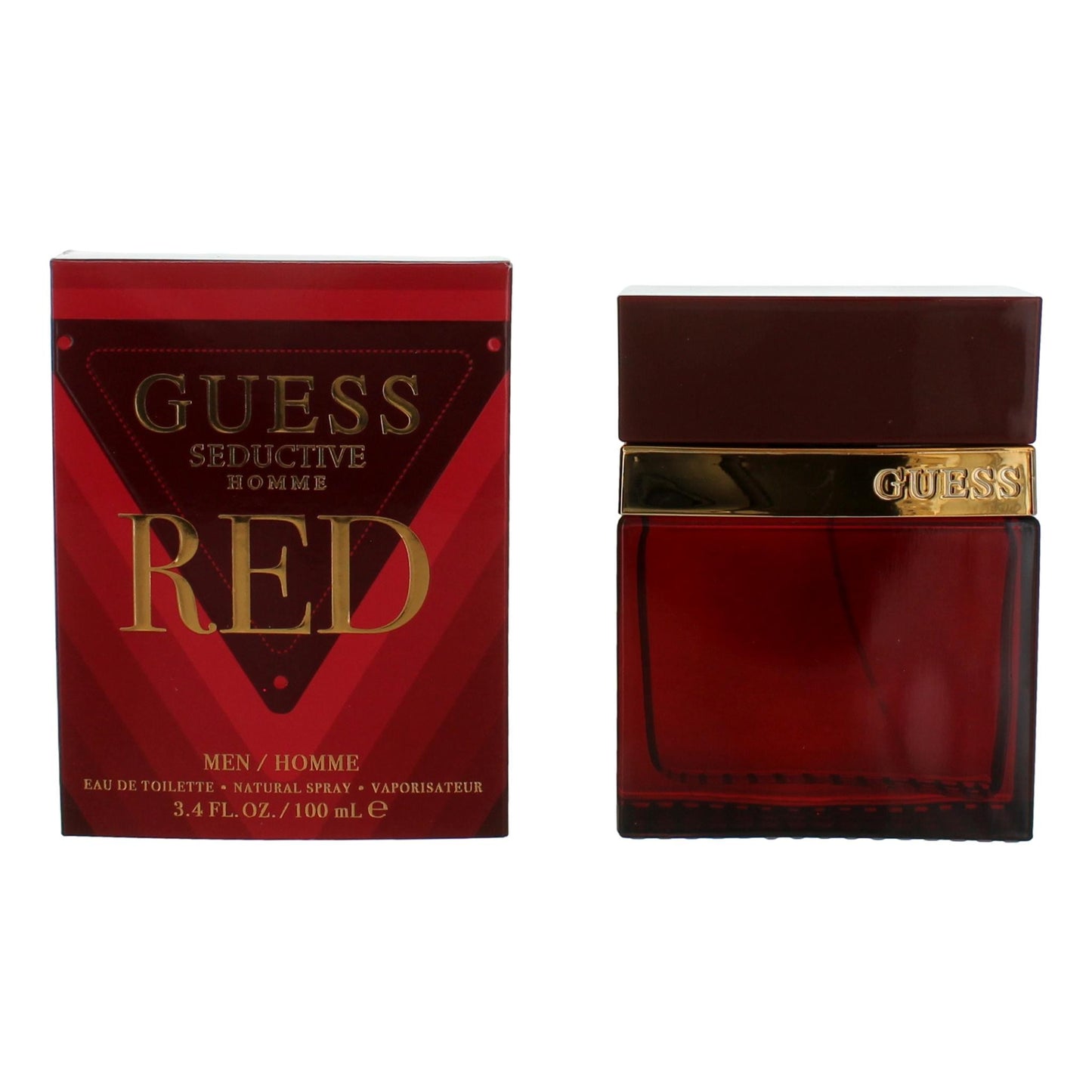 Guess Seductive Homme Red by Guess 3.4 oz Eau de Toilette Spray Cologne for Men