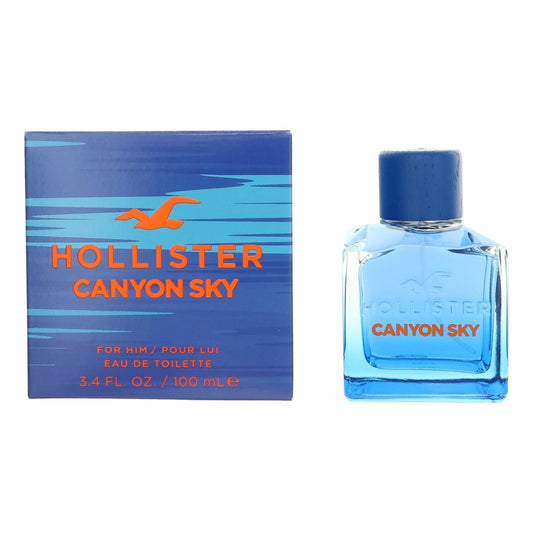 Canyon Sky by Hollister 3.4 oz Eau de Toilette Spray Cologne for Men