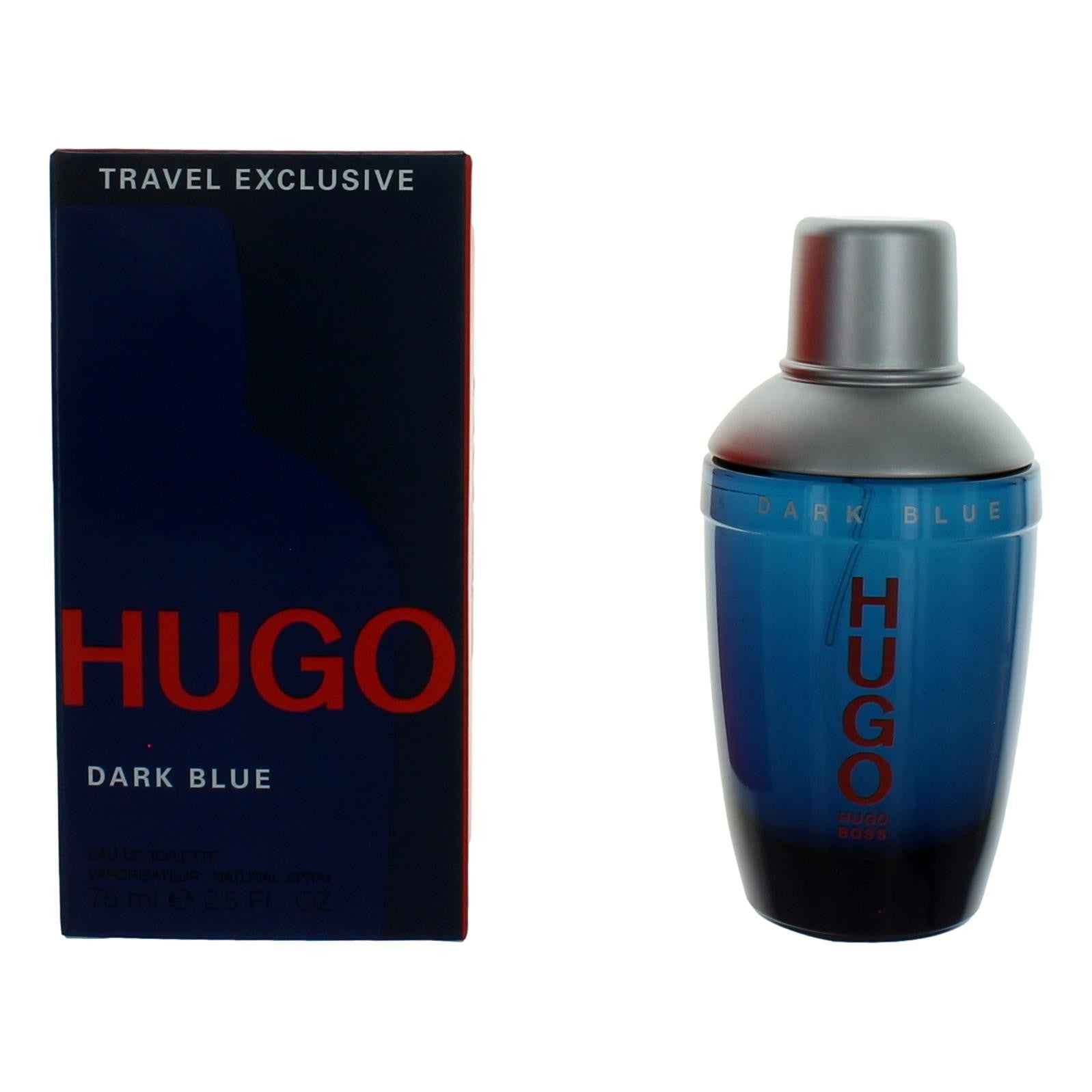 Hugo Dark Blue by Hugo Boss 2.5 oz Eau de Toilette Spray Cologne for Men