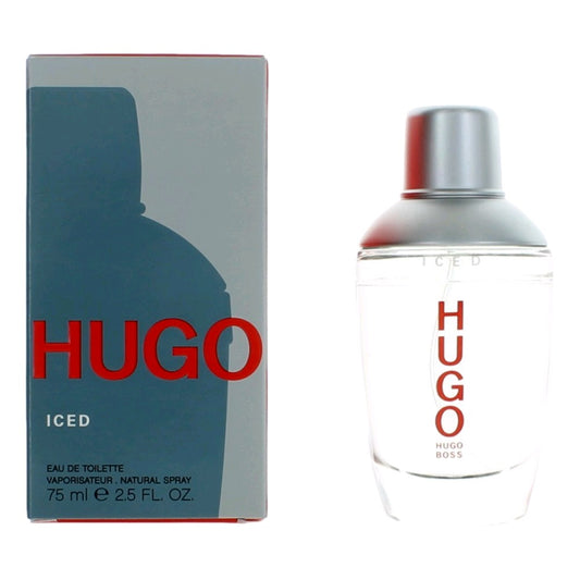 Hugo Iced by Hugo Boss 2.5 oz Eau de Toilette Spray Cologne for Men