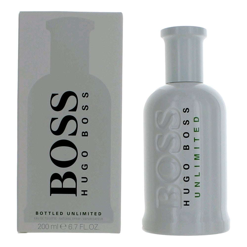Boss Bottled Unlimited by Hugo Boss 6.7 oz Eau de Toilette Spray Cologne for Men