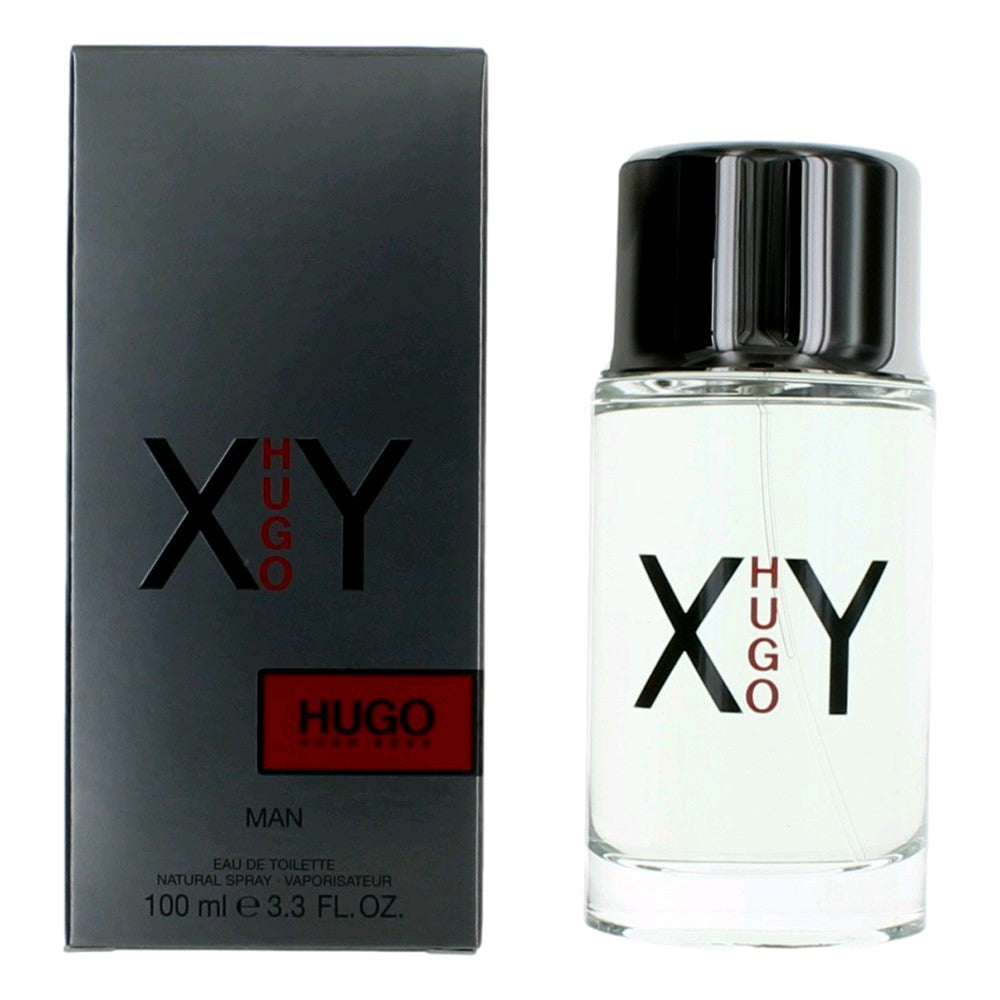 Hugo XY by Hugo Boss 3.3 oz Eau de Toilette Spray Cologne for Men