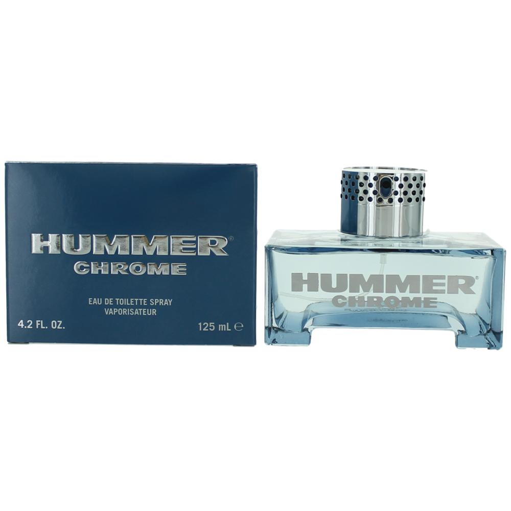 Hummer Chrome by Hummer 4.2 oz Eau de Toilette Spray Cologne for Men